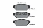 TEXTAR Piduriklotsi komplekt,  ketaspidur 2187202