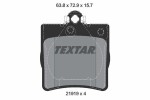 TEXTAR Piduriklotsi komplekt,  ketaspidur Q+ 2191903