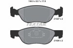 TEXTAR Piduriklotsi komplekt,  ketaspidur Q+ 2192703