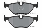 TEXTAR Piduriklotsi komplekt,  ketaspidur Q+ 2193402