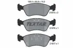 TEXTAR Piduriklotsi komplekt,  ketaspidur 2197502