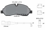 TEXTAR Piduriklotsi komplekt,  ketaspidur Q+ 2203401