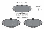 TEXTAR Piduriklotsi komplekt,  ketaspidur Q+ 2207601