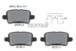 TEXTAR Piduriklotsi komplekt,  ketaspidur Q+ 2212901