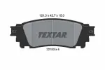 TEXTAR Piduriklotsi komplekt,  ketaspidur 2215301
