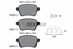 TEXTAR Piduriklotsi komplekt,  ketaspidur Q+ 2222001