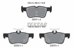TEXTAR Piduriklotsi komplekt,  ketaspidur Q+ 2223103