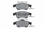 TEXTAR Piduriklotsi komplekt,  ketaspidur Q+ 2224001