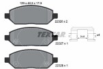 TEXTAR Piduriklotsi komplekt,  ketaspidur Q+ 2232601