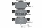 TEXTAR Piduriklotsi komplekt,  ketaspidur Q+ 2238301