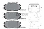 TEXTAR Piduriklotsi komplekt,  ketaspidur Q+ 2239301