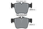 TEXTAR Piduriklotsi komplekt,  ketaspidur Q+ 2242301
