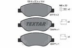 TEXTAR Piduriklotsi komplekt,  ketaspidur Q+ 2247601