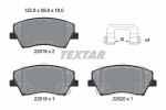 TEXTAR  Piduriklotsi komplekt,ketaspidur Q+ 2251801