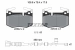 TEXTAR Piduriklotsi komplekt,  ketaspidur Q+ 2254201