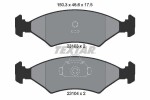 TEXTAR Piduriklotsi komplekt,  ketaspidur 2310301