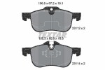 TEXTAR Piduriklotsi komplekt, ketaspidur Q+ 2311203