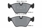 TEXTAR Piduriklotsi komplekt,  ketaspidur Q+ 2312601