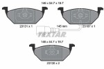 TEXTAR  Piduriklotsi komplekt,ketaspidur Q+ 2313101