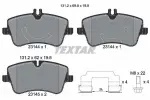 TEXTAR Piduriklotsi komplekt,  ketaspidur Q+ 2314402