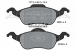 TEXTAR Piduriklotsi komplekt,  ketaspidur Q+ 2315402