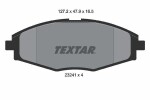 TEXTAR Piduriklotsi komplekt,  ketaspidur 2324102
