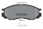 TEXTAR Piduriklotsi komplekt,  ketaspidur 2329002