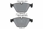 TEXTAR Piduriklotsi komplekt,  ketaspidur Q+ 2331301