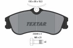 TEXTAR Piduriklotsi komplekt,  ketaspidur Q+ 2334602