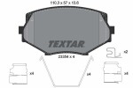 TEXTAR Piduriklotsi komplekt,  ketaspidur Q+ 2335404