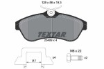 TEXTAR Piduriklotsi komplekt,  ketaspidur Q+ 2340902