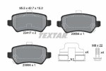 TEXTAR  Piduriklotsi komplekt,ketaspidur 2341703