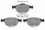 TEXTAR Piduriklotsi komplekt,  ketaspidur Q+ 2344004