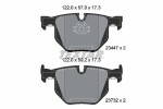 TEXTAR  Piduriklotsi komplekt,ketaspidur Q+ 2344704