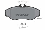 TEXTAR Piduriklotsi komplekt,  ketaspidur Q+ 2345201