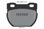 TEXTAR Piduriklotsi komplekt,  ketaspidur Q+ 2347101