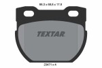TEXTAR Piduriklotsi komplekt,  ketaspidur Q+ 2347103