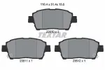 TEXTAR Piduriklotsi komplekt,  ketaspidur 2351002