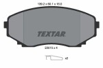 TEXTAR Piduriklotsi komplekt,  ketaspidur 2351501