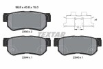 TEXTAR Piduriklotsi komplekt,  ketaspidur Q+ 2354301