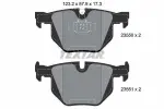 TEXTAR Piduriklotsi komplekt,  ketaspidur Q+ 2355001