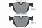 TEXTAR  Piduriklotsi komplekt,ketaspidur epad 2355081