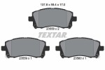 TEXTAR Piduriklotsi komplekt,  ketaspidur 2355802