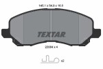 TEXTAR Piduriklotsi komplekt,  ketaspidur 2358401