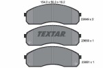 TEXTAR Piduriklotsi komplekt,  ketaspidur 2364901