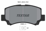 TEXTAR Piduriklotsi komplekt,  ketaspidur 2366201
