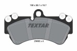 TEXTAR Piduriklotsi komplekt,  ketaspidur 2369202