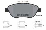 TEXTAR Piduriklotsi komplekt,  ketaspidur Q+ 2370803
