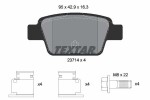 TEXTAR Piduriklotsi komplekt,  ketaspidur Q+ 2371401