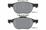 TEXTAR  Piduriklotsi komplekt,ketaspidur Q+ 2372301